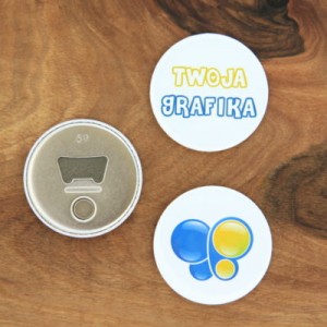 Otwieracz do butelek z  Magnesem z Twoim logo/grafiką