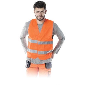 Kamizelka odblaskowa Z Nadrukiem