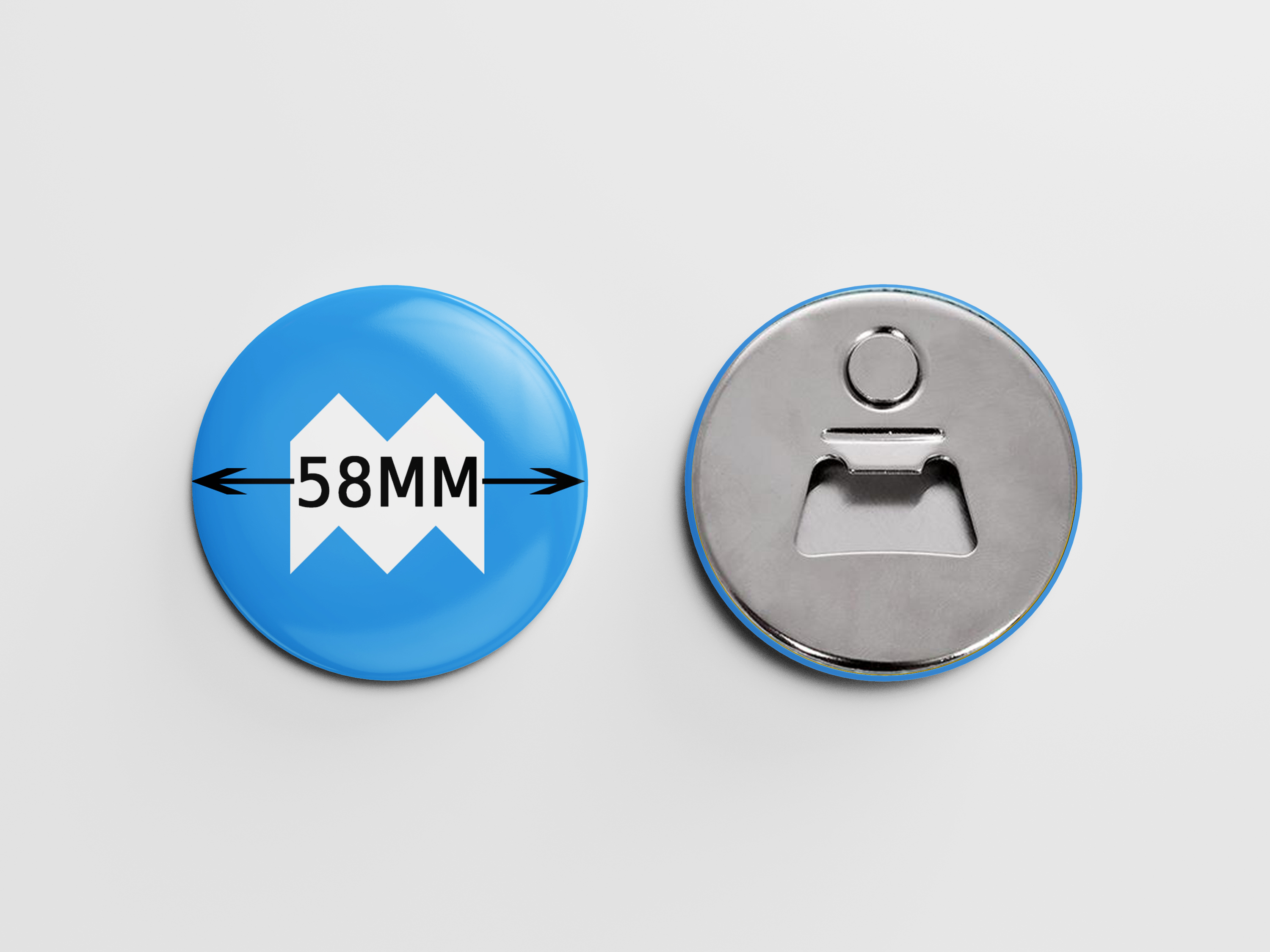 Otwieracz do butelek z  Magnesem z Twoim logo/grafiką